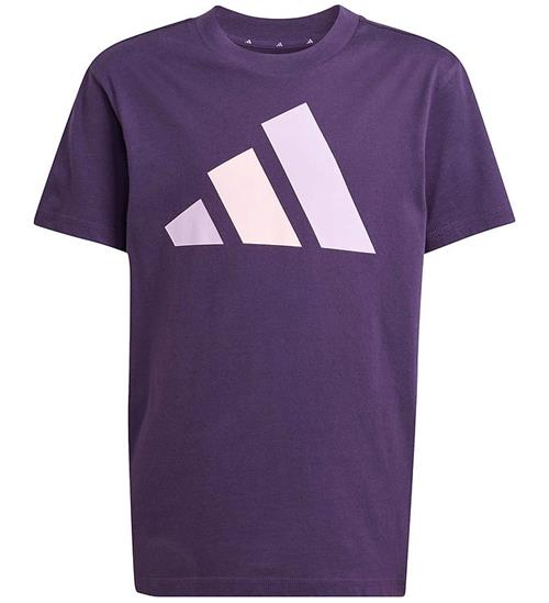 adidas Performance T-shirt - J BL - Aruplu/Powplu/Clpink