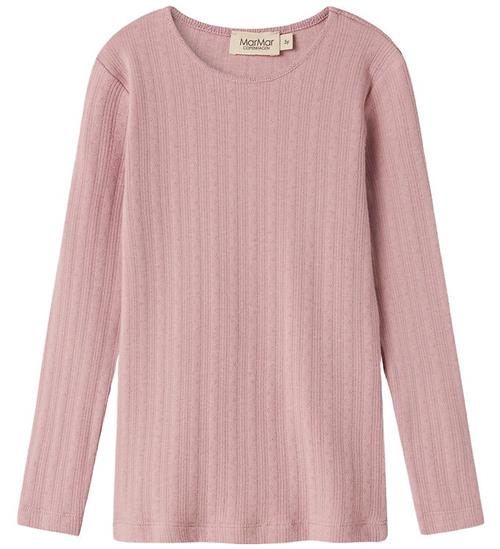 MarMar Bluse - Modal - Rib - Tamra - Soft Berry