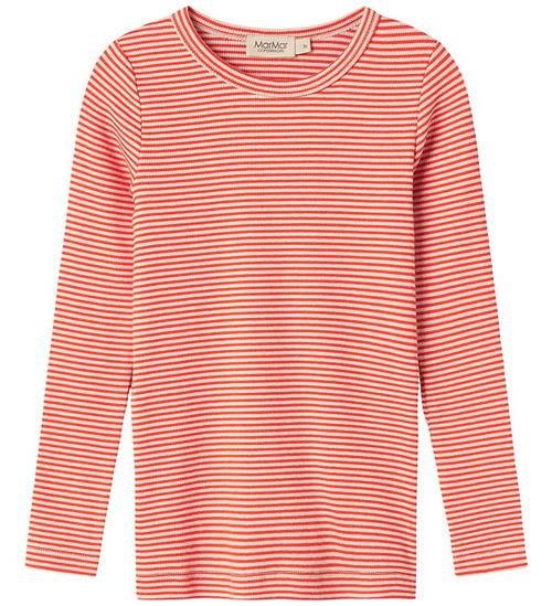 MarMar Bluse - Rib - Modal - Tani - Red Stripe