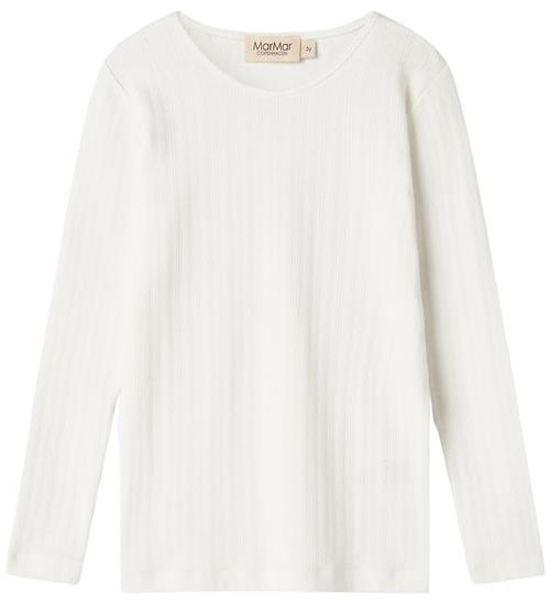 MarMar Bluse - Tamra - Rib - Gentle White