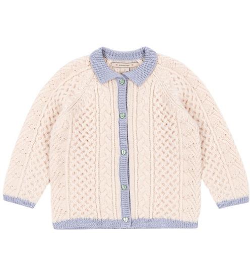 Konges Sløjd Cardigan - Emma - Uld - Strik - Off White