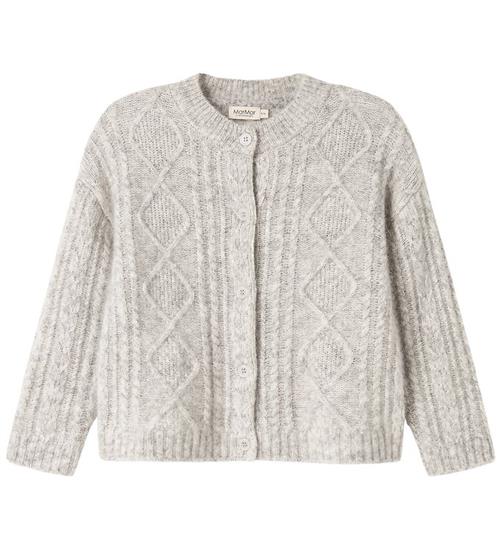 MarMar Cardigan - Uld - Morning Dew Mel.ange