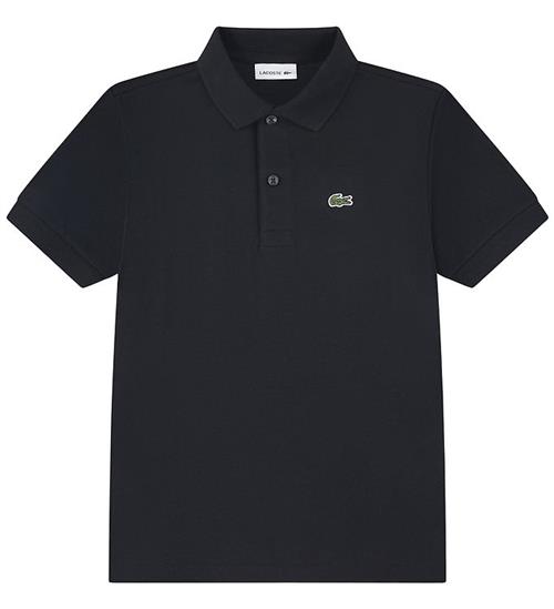Lacoste Polo - Piqué - Sort