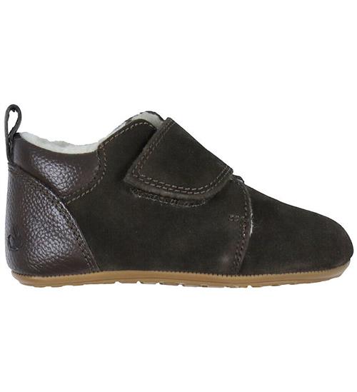 Bundgaard Hjemmesko - Wide fit - Teddy - Dark Brown