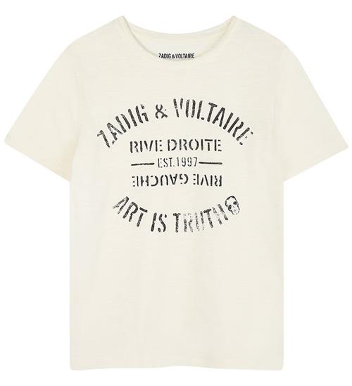 Zadig & Voltaire T-shirt - Off White m. Print