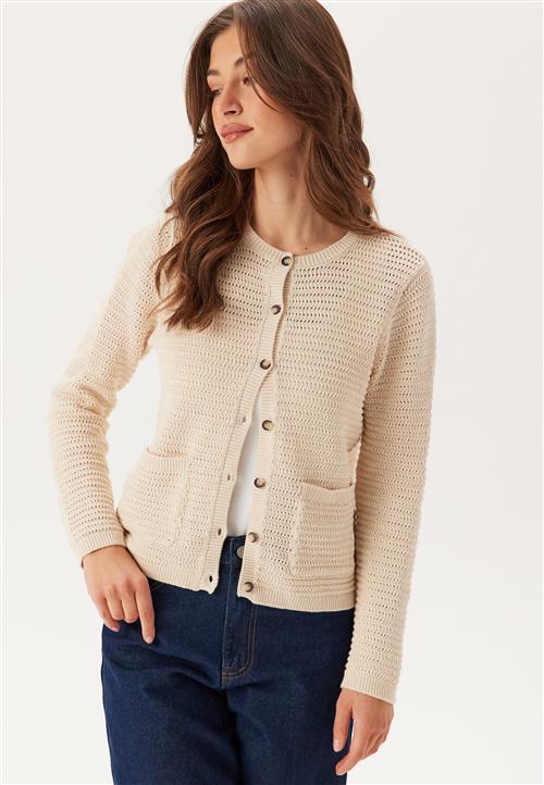 SELECTED Slfvinna Ls Structure Knit Car