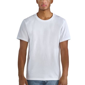 Bread & Boxers Bread and Boxers Light Weight Tee Hvid økologisk bomuld X-Small Herre