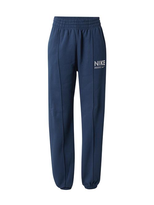 Nike Sportswear Bukser  mørkeblå / hvid