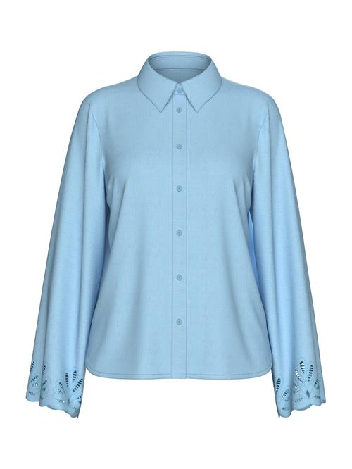 SELECTED Bluse 'Dahlia'  himmelblå