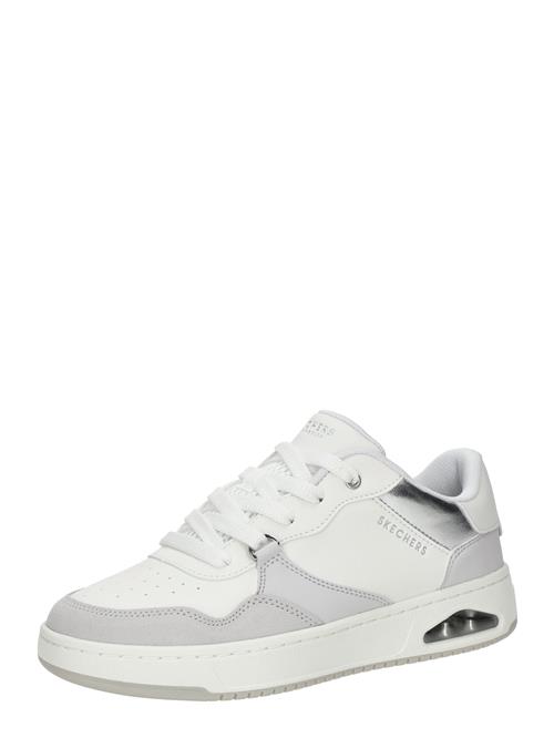 SKECHERS Sneaker low 'UNO'  sølv / hvid