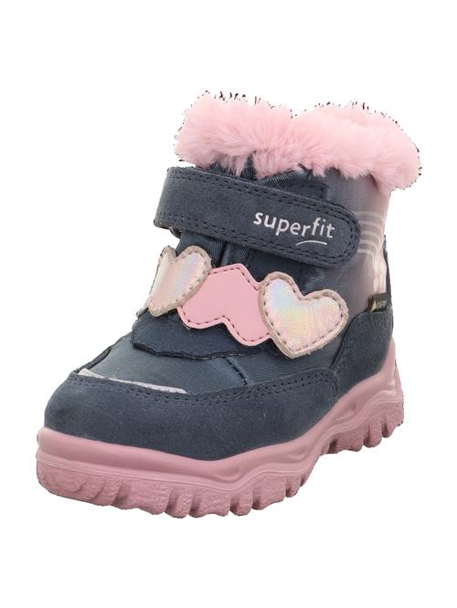 SUPERFIT Snowboots 'HUSKY+'  grå / abrikos / pink