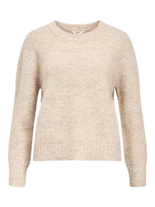 OBJECT Pullover 'OBJABBY'  beige-meleret
