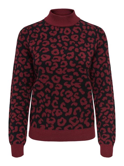ONLY Pullover 'ONLIbi'  purpur / sort