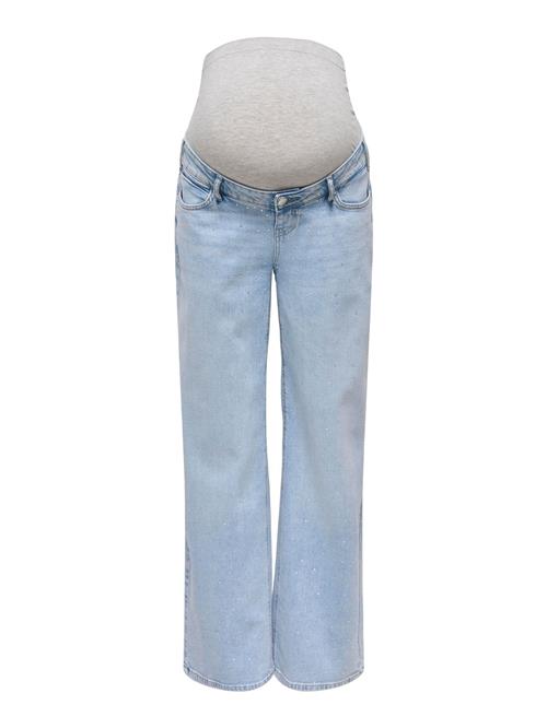 Only Maternity Jeans 'OLMCOBAIN'  blue denim / grå-meleret