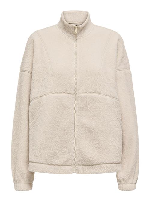 ONLY PLAY Funktionsfleecejakke 'ONPMon'  beige