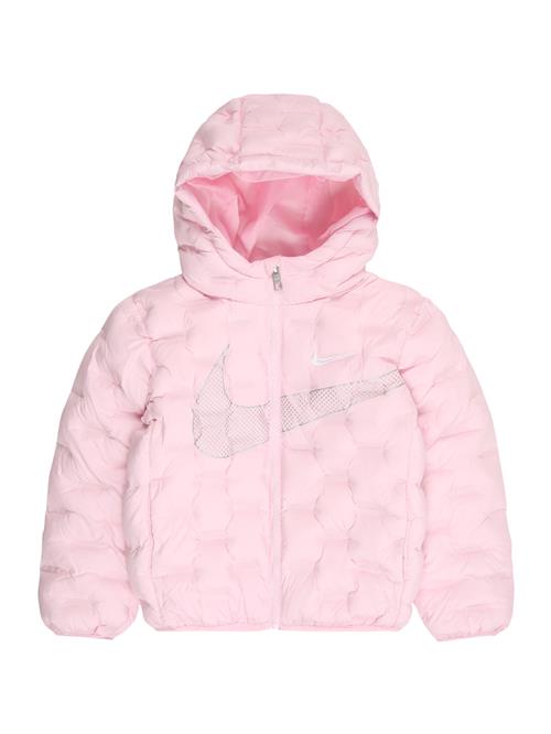 Nike Sportswear Overgangsjakke 'SEAMLESS'  grå / lyserød