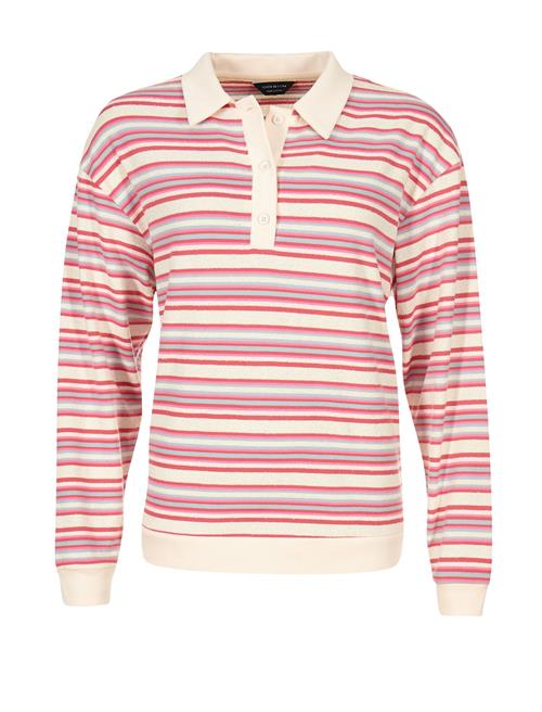South Beach Pullover 'Rugby'  lyseblå / pink / mørk pink / hvid