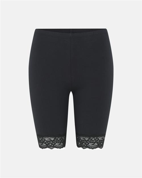 Se Indershorts m. blonde | Økologisk bomuld | Sort ved Intimo