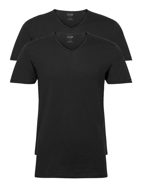 Puma Basic 2P V-Neck Tee PUMA Black