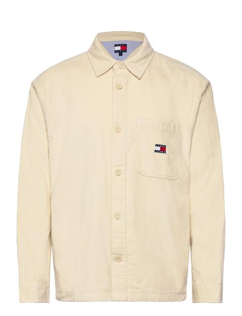 Tjm Brick Cord Overshirt Ext Tommy Jeans Cream