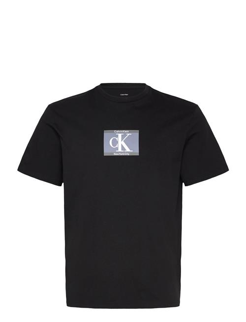 Ss 30S Eu Sp Ck Box Tape Graphic Calvin Klein Black