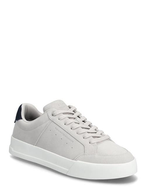 Th Court Summer Suede Tommy Hilfiger White