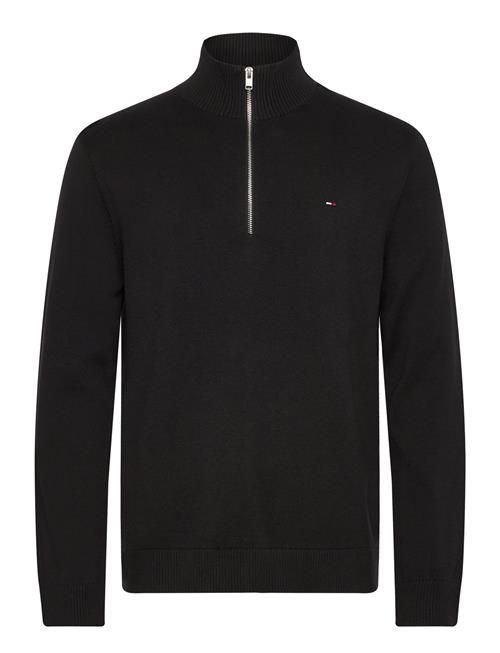 Tjm Slm Ess Light ¼ Zip Swtr Ext Tommy Jeans Black