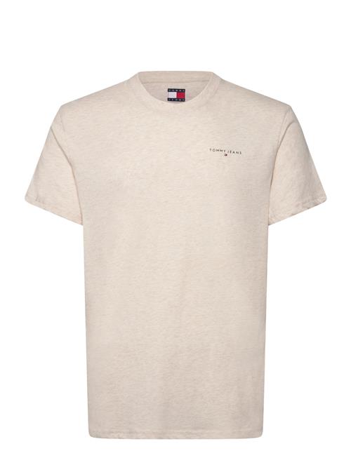 Tjm Slim Linear Chest Tee Ext Tommy Jeans White