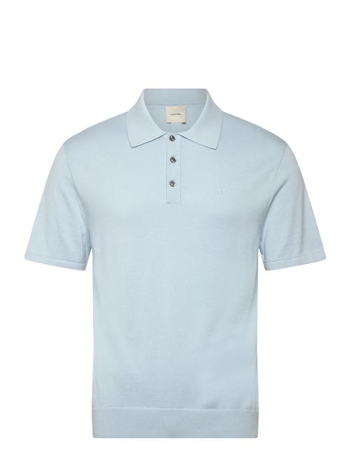 Ss Supima Cotton Polo 14Gg Calvin Klein Blue