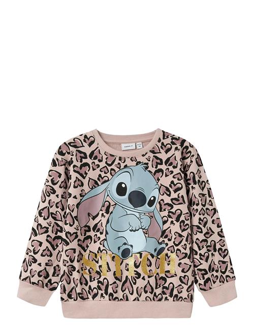 Nmfjanni Stitch Nreg Sweat Unb Wdi Name It Pink