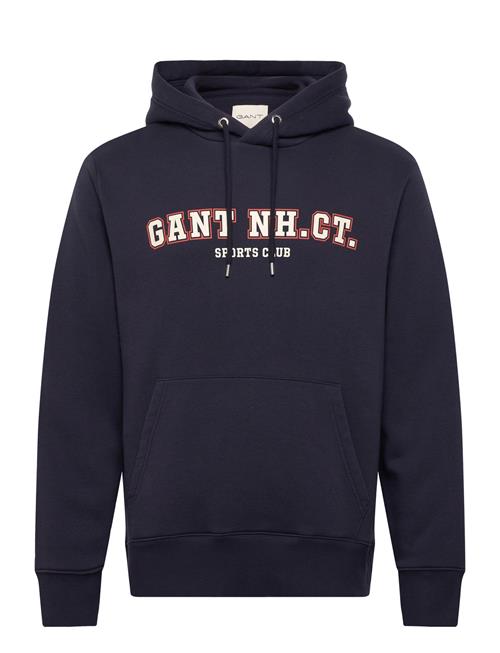 Graphic Sweat Hoodie GANT Navy