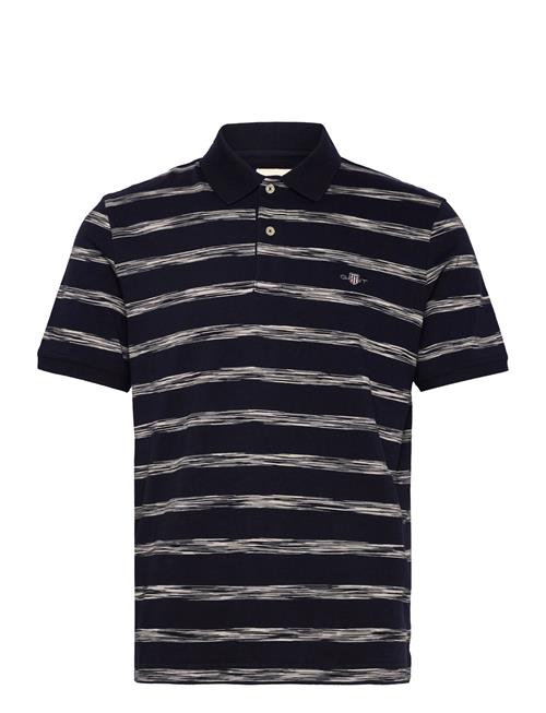 Striped Polo GANT Black