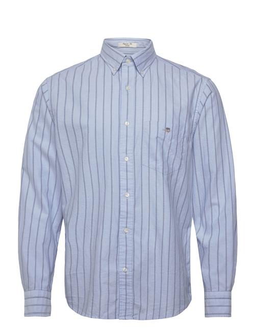 Reg Classic Oxford Stripe Shirt GANT Blue