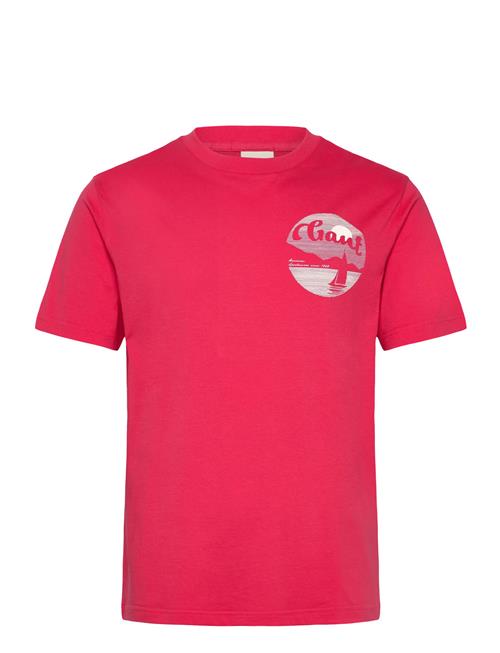 Graphic T-Shirt GANT Red