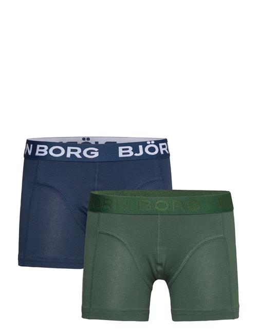 Cotton Stretch Boxer 2P Björn Borg Navy