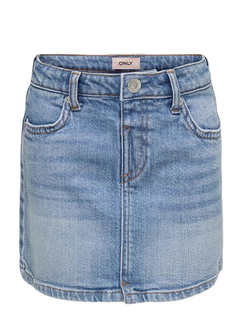 Se Kmgsmilla Flower Skirt Dnm Azg Kids Only Blue ved Booztlet