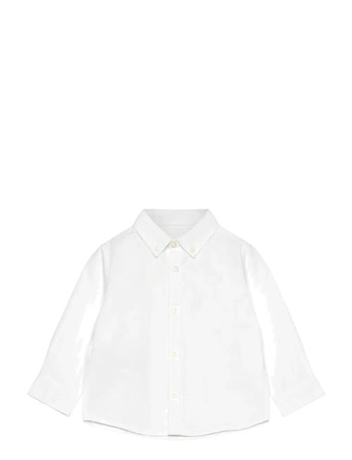 Oxford Cotton Shirt Mango White