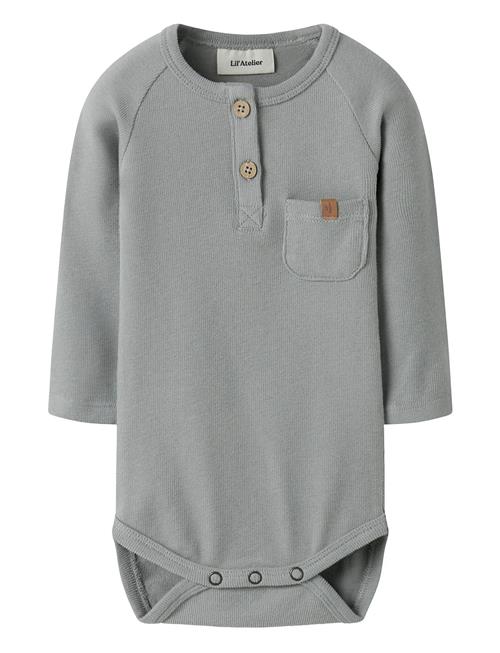 Nbmluno Ls Slim Body Lil Lil'Atelier Grey