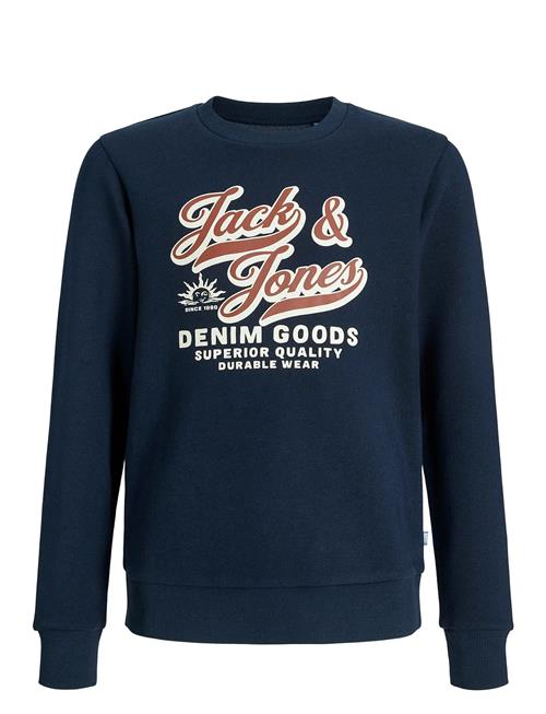 Jack & Jones Jjelogo Sweat Crew 2 Col 25/26 Noos Mni Jack & J S Navy