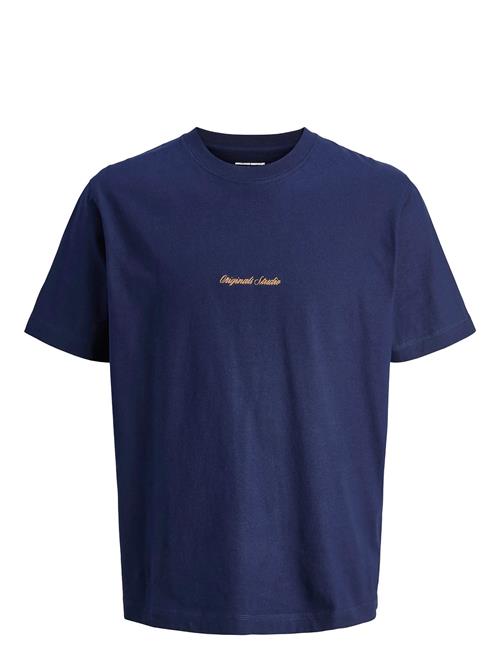 Jack & Jones Jornorrebro Emb Tee Ss Cn Noos Jnr Jack & J S Navy
