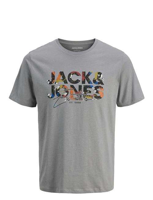 Jack & Jones Jjgeplas Tee Ss Crew Neck Jnr Jack & J S Grey