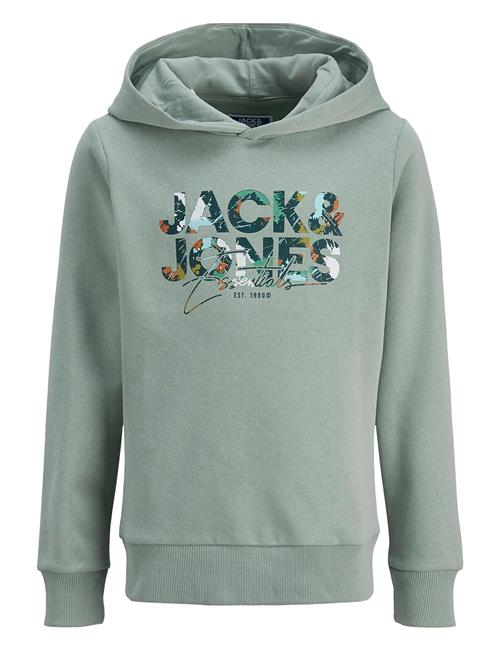 Jack & Jones Jjgeplas Sweat Hood Jnr Jack & J S Green