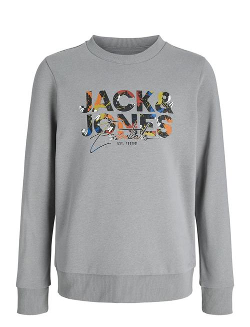 Jack & Jones Jjgeplas Sweat Crew Neck Jnr Jack & J S Grey