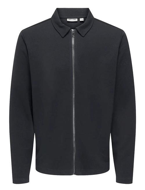 Onsnewkodyl Reg Zip Sweat Vd ONLY & SONS Navy