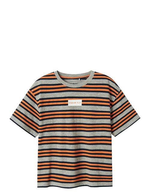 Nkmleslie Ss Rlx Top Name It Patterned