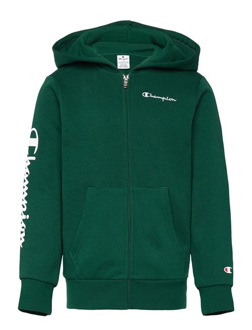 Hooded Full Zip Sweatshirt Champion Green