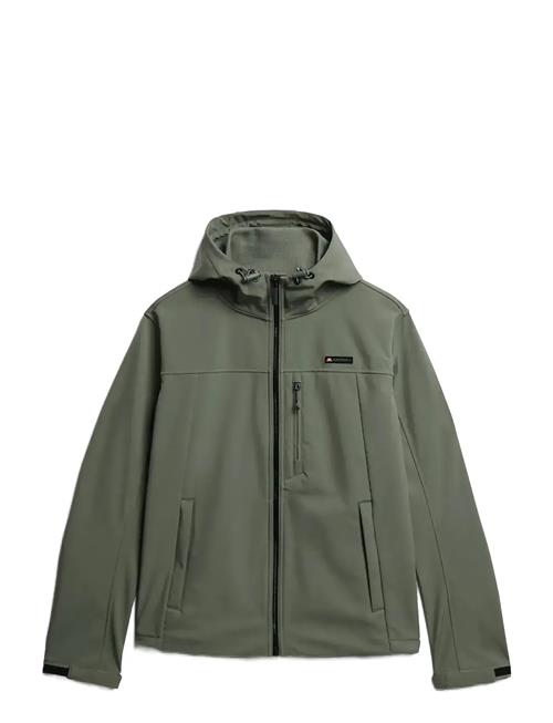Hooded Soft Shell Trekker Jkt Superdry Green