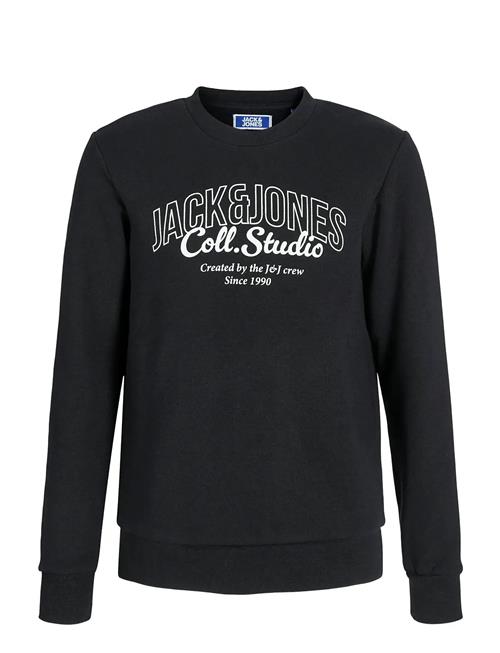 Jack & Jones Jjmakoto Sweat Crew Neck Jnr Jack & J S Black