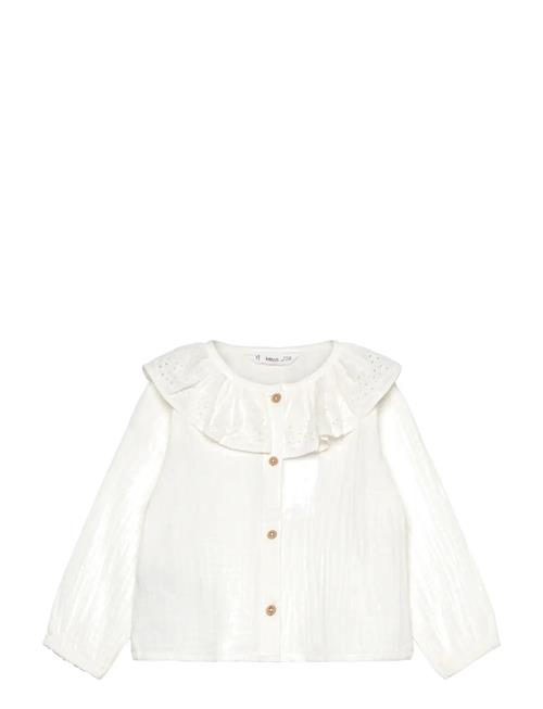 Bambula Embroidered Blouse Mango White