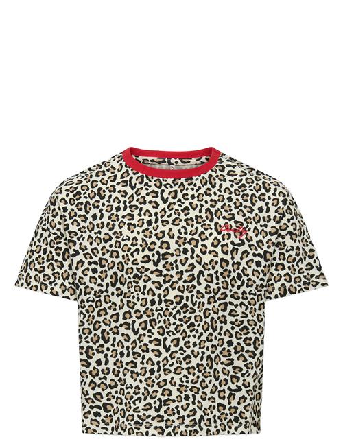 Koganna Life Ss Leo Top Cs Jrs Kids Only Patterned